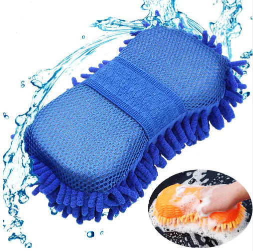 Esponja Chenille para Lavado de Coches