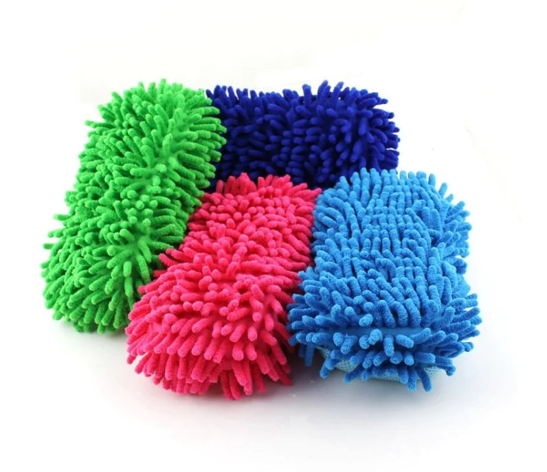Esponja Chenille para Lavado de Coches